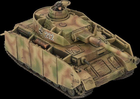 Flames of War: German Panzer IV Tank Platoon (Late War) (ONLINE ORDER ONLY)