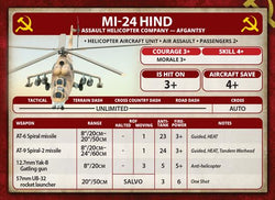Team Yankee: Mi-24 Hind (ONLINE ORDER ONLY)