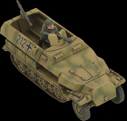 Flames of War: German SD KFZ 251 Half-Tracks (Mid War)