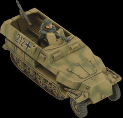 Flames of War: German SD KFZ 251 Half-Tracks (Mid War)