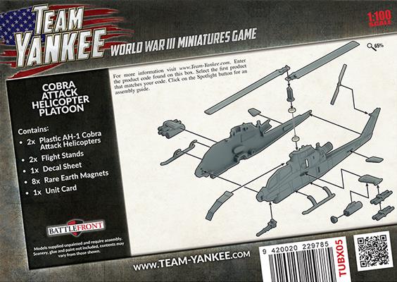 Team Yankee: AH-1 Cobra (ONLINE ORDER ONLY)