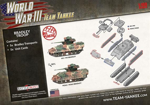 Team Yankee: Bradley Troop (ONLINE ORDER ONLY)