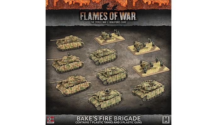 Flames of War: German Bake's Fire Brigade Army (Mid War)