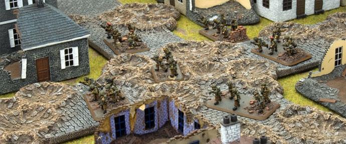 Flames of War: Cratered Cobblestone Roads (ONLINE ORDER ONLY)