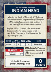 Flames of War: D-Day - American Command Cards (ONLINE ORDER ONLY)