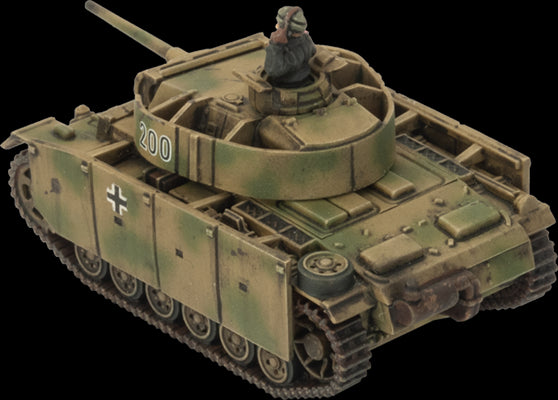 Flames of War: German Panzer III (Late) Tank Platoon (Mid War)