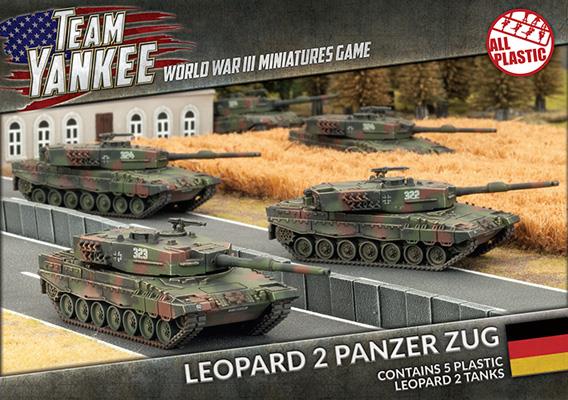Team Yankee: Leopard 2 Panzer Zug (ONLINE ORDER ONLY)