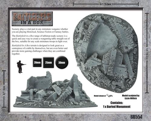 Battlefield in a Box: Gothic Battlefields - Buried Monument (ONLINE ORDER ONLY)