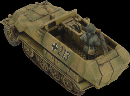 Flames of War: German SD KFZ 251 Half-Tracks (Mid War)