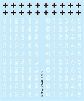 Flames of War: D-Day - Waffen-SS Decal Set