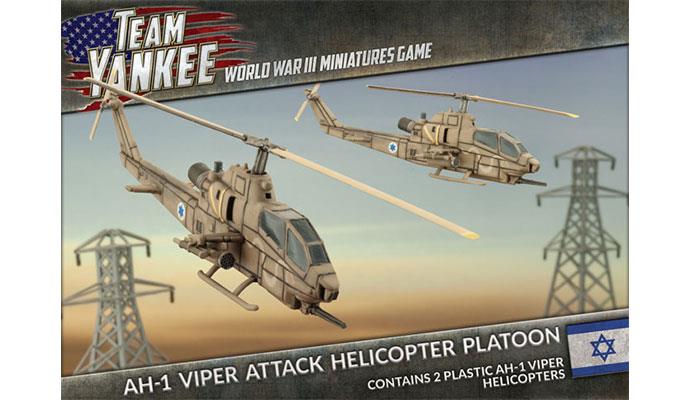 Team Yankee: AH-1 Viper Attack Helicopter Platoon (ONLINE ORDER ONLY)