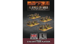 Flames of War: British Airborne 6pdr Anti-tank Platoon (Late War)