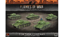 Flames of War: Soviet T-34 Tank Company (Mid War)