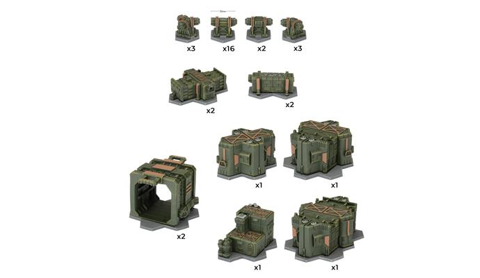 Battlefield in a Box: HexTech - Dropbase Delta (ONLINE ORDER ONLY)