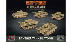 Flames of War: German Panther Tank Platoon (Late War)