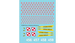 Team Yankee: Polish Decals (ONLINE ORDER ONLY)
