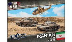 Team Yankee: Iranian Unit Cards (ONLINE ORDER ONLY)