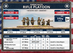 Flames of War: D-Day - American Unit Cards