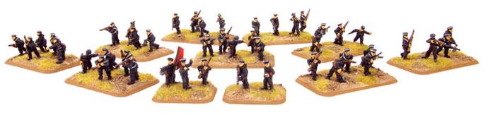 Flames of War: Soviet Strelkovy Platoon (Naval) (Mid War) (ONLINE ORDER ONLY)