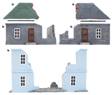 Battlefield in a Box: Ruined Building (ONLINE ORDER ONLY)