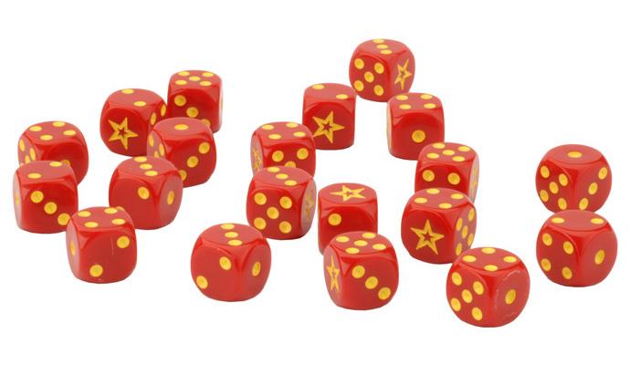 Team Yankee: Soviet Dice Set (ONLINE ORDER ONLY)