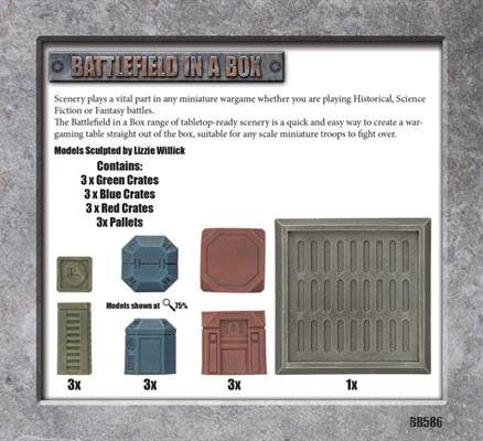 Battlefield in a Box: Galactic Warzones - Storage Crates (ONLINE ORDER ONLY)