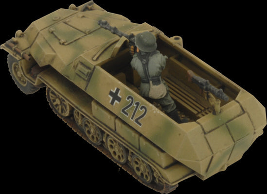 Flames of War: German SD KFZ 251 Half-Tracks (Mid War)