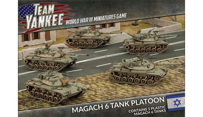 Team Yankee: Magach 6 Tank Platoon (ONLINE ORDER ONLY)