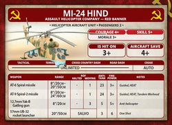 Team Yankee: Mi-24 Hind (ONLINE ORDER ONLY)