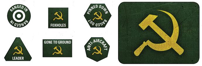 Flames of War: Soviet Gaming Tin (ONLINE ORDER ONLY)