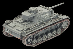 Flames of War: German Panzer III Tank Platoon (Mid War)