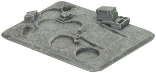 Flames of War: Soviet 122/152mm Artillery Base (B)