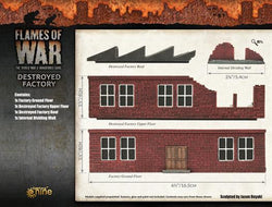 Flames of War: Destroyed Brick Factory (ONLINE ORDER ONLY)