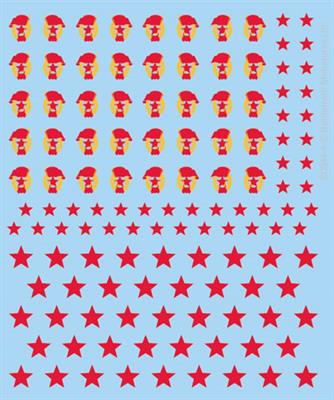 Flames of War: Soviet Decals (ONLINE ORDER ONLY)