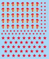Flames of War: Soviet Decals (ONLINE ORDER ONLY)