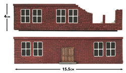 Flames of War: Destroyed Brick Factory (ONLINE ORDER ONLY)