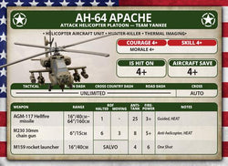 Team Yankee: AH-64 Apache Helicopter Platoon