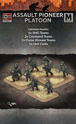 Flames of War: German Assault Pioneer Platoon (Mid War)
