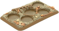 Flames of War: Soviet Plastic Bases - Rubble (ONLINE ORDER ONLY)