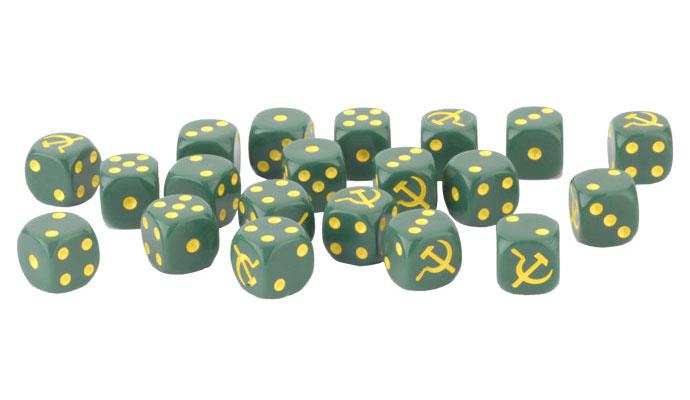 Flames of War: Soviet Dice Set (ONLINE ORDER ONLY)