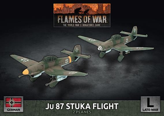 Flames of War: German Ju 87 Stuka Flight (Late War) (ONLINE ORDER ONLY)