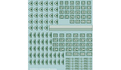 Team Yankee: American Decal Set (ONLINE ORDER ONLY)