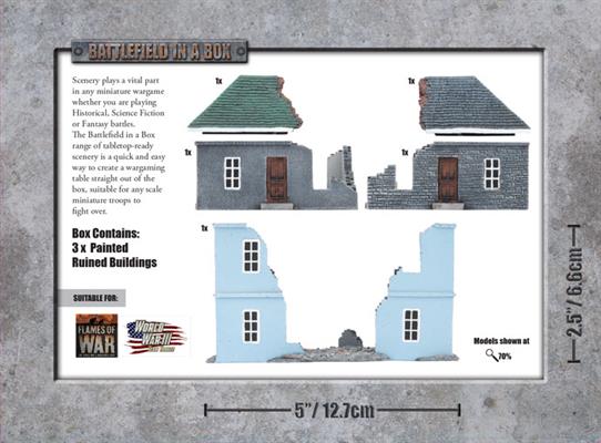 Battlefield in a Box: Ruined Building (ONLINE ORDER ONLY)
