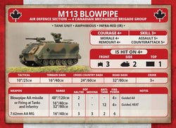 Team Yankee: Candian M113 Platoon (ONLINE ORDER ONLY)