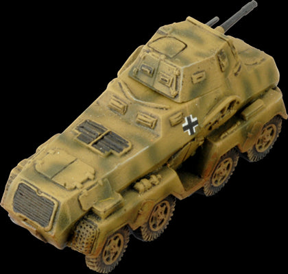 Flames of War: German SD KFZ 231 SS Scout Troops (Late War)