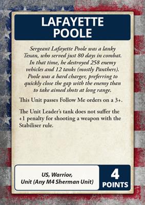 Flames of War: D-Day - American Command Cards (ONLINE ORDER ONLY)