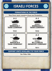 Team Yankee: Merkava Tank Platoon (ONLINE ORDER ONLY)