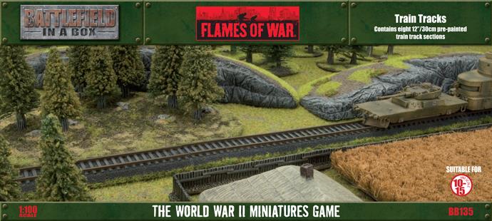 Flames of War: Train Tracks (ONLINE ORDER ONLY)
