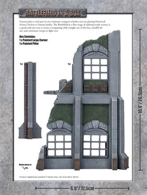 Battlefield in a Box: Gothic Industrial - Large Corner (ONLINE ORDER ONLY)