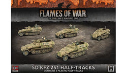 Flames of War: German SD KFZ 251 Half-Tracks (Mid War)